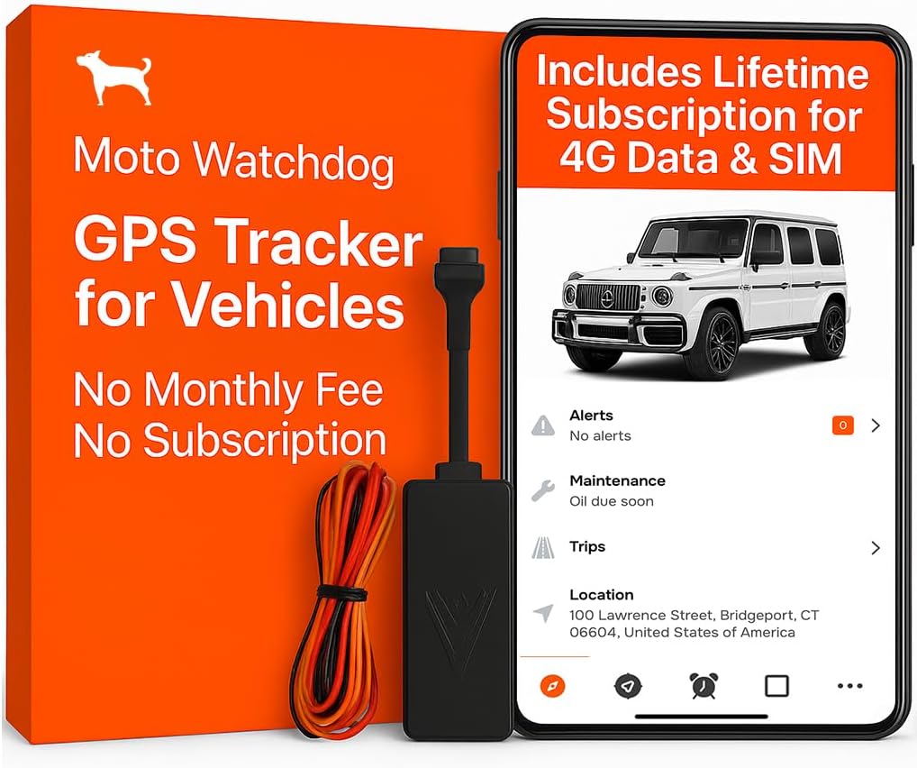 Wired GPS Tracker for Vehicles, No Monthly Fee, No Subscription, 4G SIM and Data Included, Mileage Tracking, Business Fleets, Quick Install, Speeding Alerts, Trip History, USA Developed, Moto Watchdog - Image 9